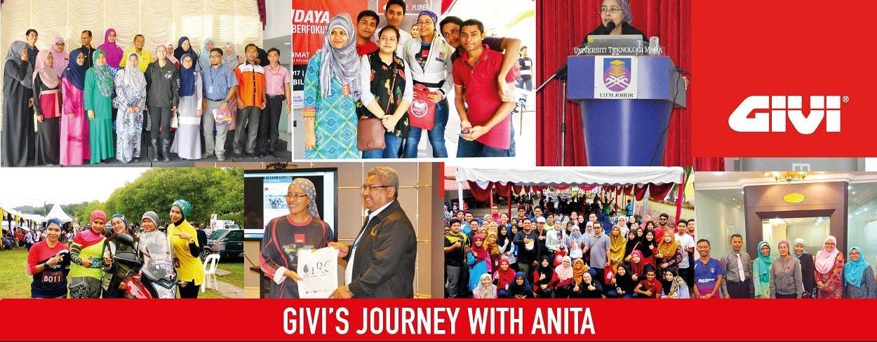 GIVI’S JOURNEY WITH ANITA