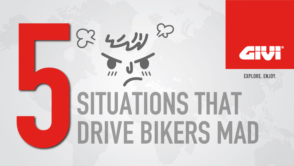 5 SITUATIONS THAT DRIVE BIKERS MAD