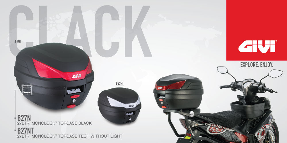 GIVI B27N “CLACK” TOP CASE