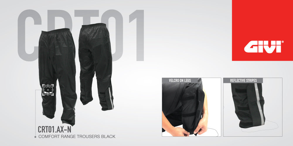 GIVI CRT01.AX-N RAIN PANTS