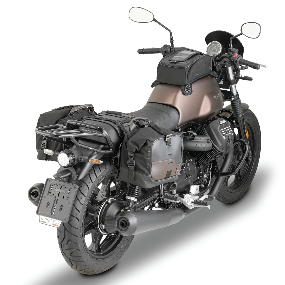 CRM106 SINGLE SADDLEBAG CORIUM | SOFT BAGS