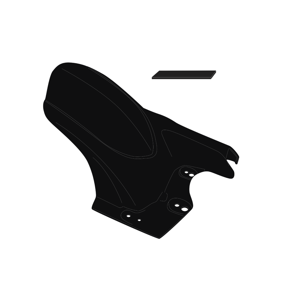 MG3118 | SPECIFIC ABS MUDGUARD FOR