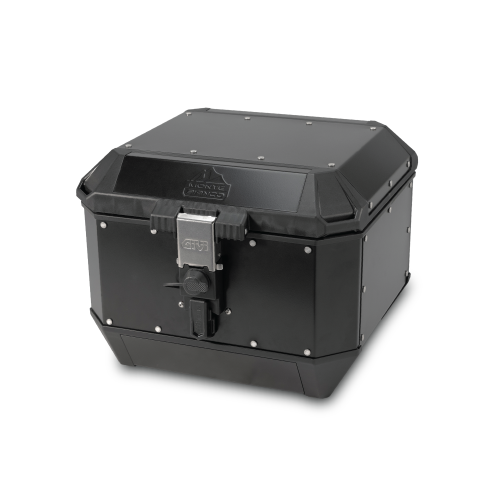 MTB45B-ADV TREKKER MONTE BIANCO ALU TOPCASE BLACK PAINTED ADVANCE | 45L | TOP CASE