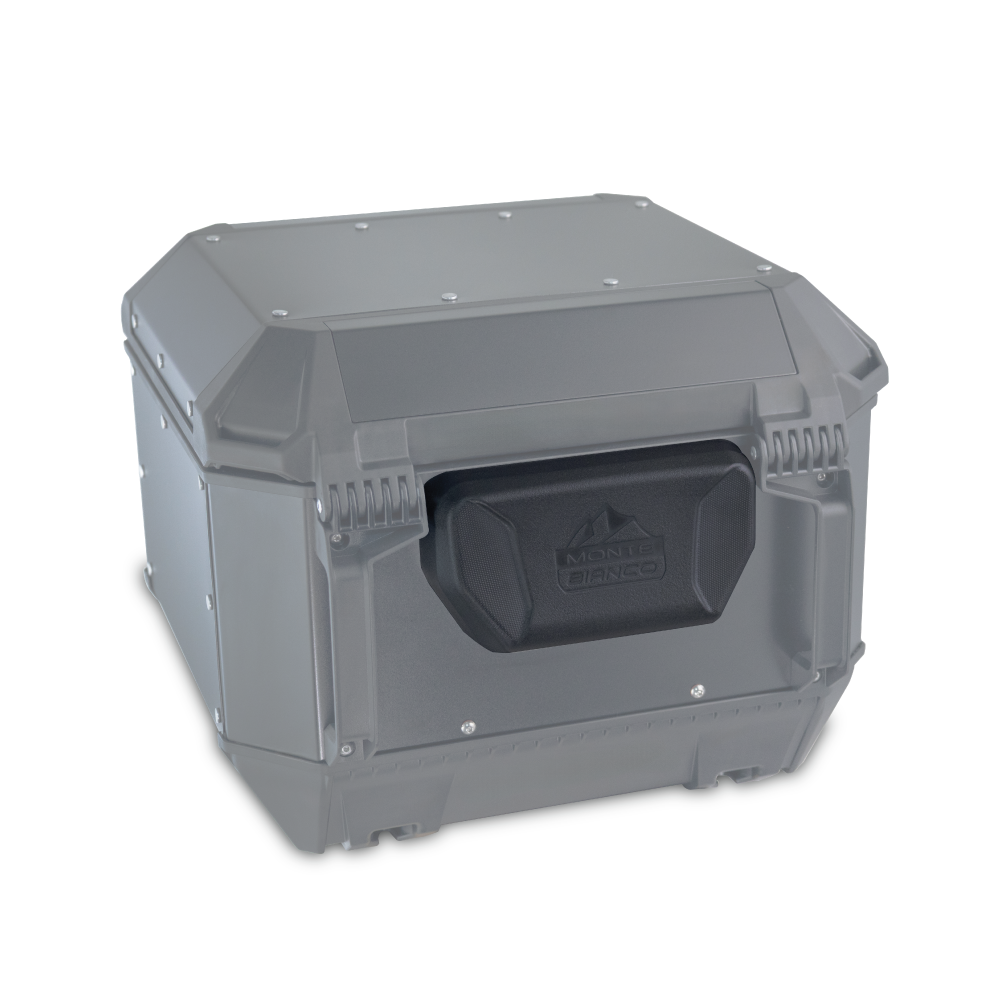MTB45B-ADV TREKKER MONTE BIANCO ALU TOPCASE BLACK PAINTED ADVANCE | 45L | TOP CASE