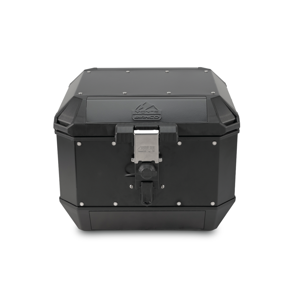 MTB45B-ADV TREKKER MONTE BIANCO ALU TOPCASE BLACK PAINTED ADVANCE | 45L | TOP CASE
