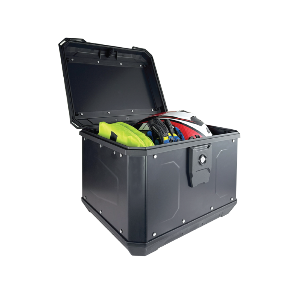 MTN47B MATTERHORN ALUMINIUM BLACK PAINTED | 47L | TOP CASE