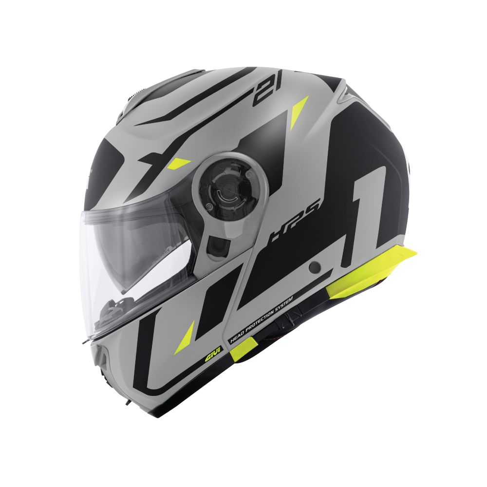 X.21 EVO MATT GREY BLACK YELLOW | HELMET