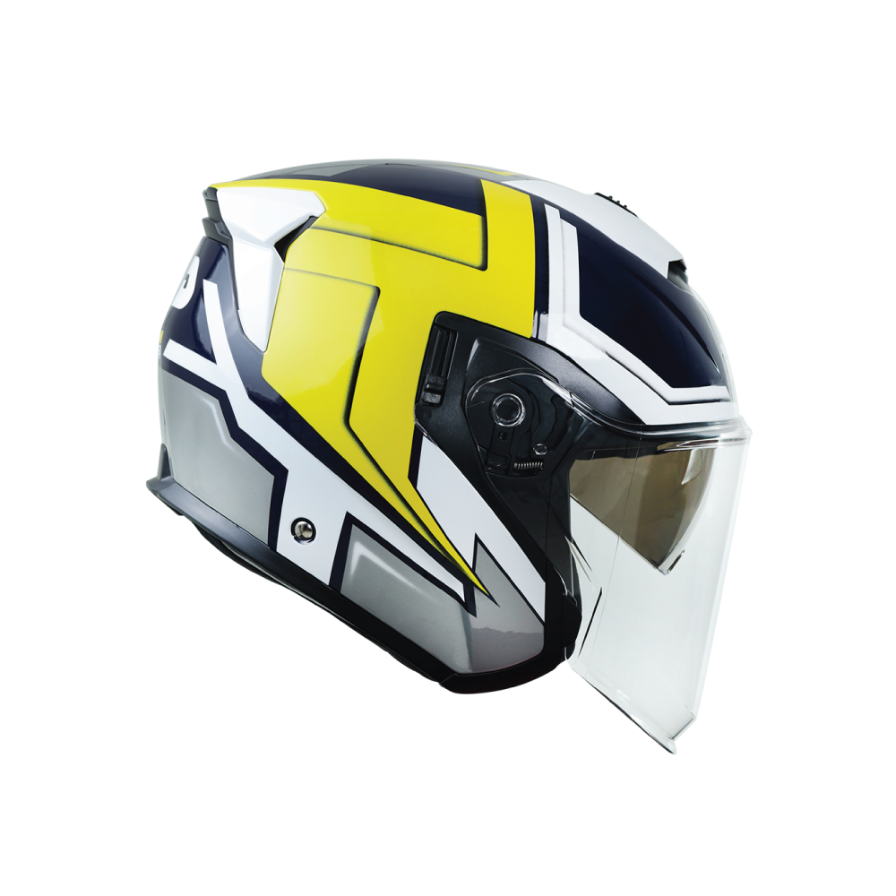 M37.0 GRANDE GRAPHIC SCURO NAVY YELLOW | HELMET