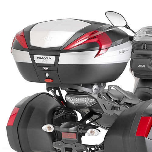 SR2122 | SPECIFIC REAR CHROMED RACK FOR YAMAHA MT-09 TRACER (2015/2017)