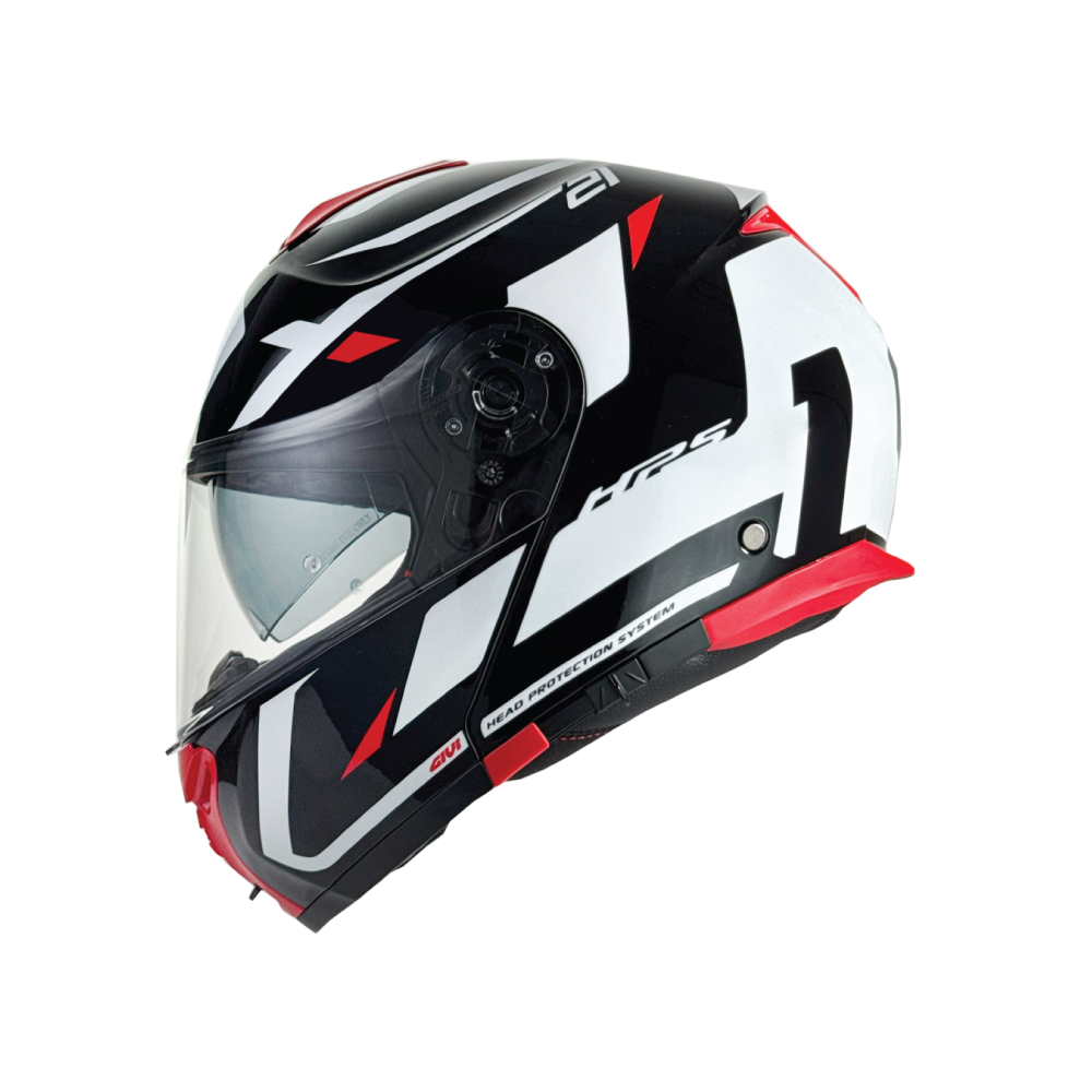 X.21 EVO BLACK WHITE RED | HELMET